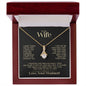 To My Wife | Alluring Beauty necklace